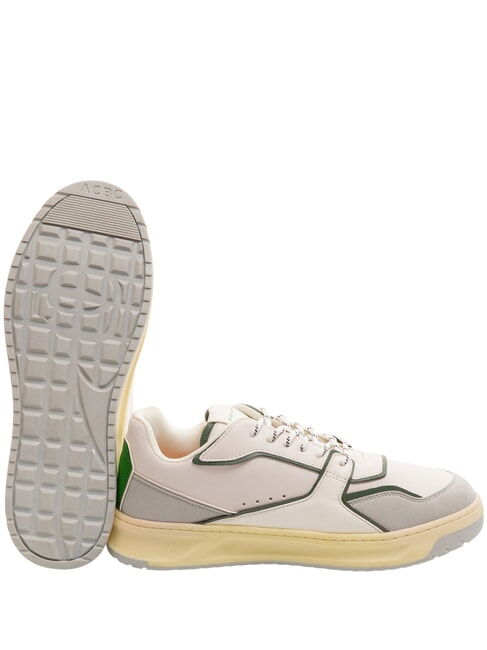 URBAN  Baskets BEIGE / VERT - Chaussures Homme