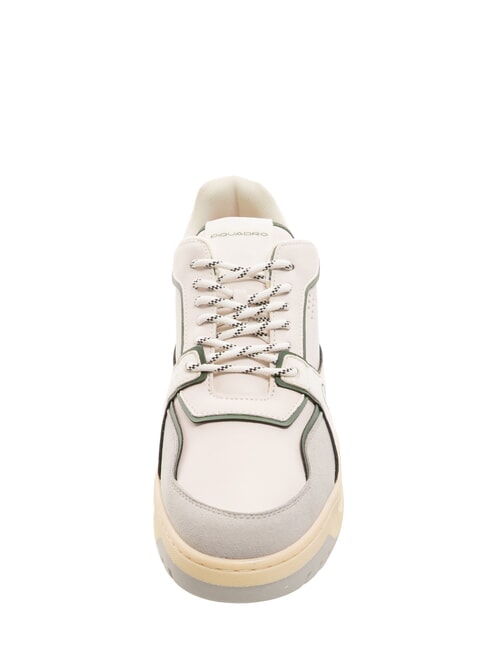 URBAN  Baskets BEIGE / VERT - Chaussures Homme