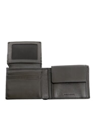 PIQUADRO X1 Portefeuille en cuir Noir - Portefeuilles Homme - 3