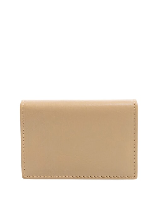 LIFE Portefeuille en cuir BEIGE - Portefeuilles Homme