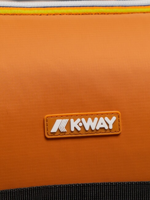 BLOSSAC  Chariot &agrave; bagages &agrave; main &eacute;tanche adobe orange-noir p - Valises cabine