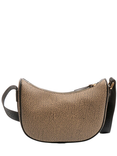 BRUNCH Sac &agrave; bandouli&egrave;re op naturel / noir - Sacs pour Femme