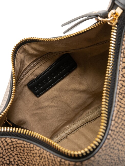 BRUNCH Sac &agrave; bandouli&egrave;re op naturel / noir - Sacs pour Femme