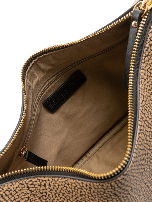 BRUNCH Sac &agrave; bandouli&egrave;re Luna Bag op naturel / noir - Sacs pour Femme