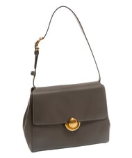 FURLA DOMUS  Sac à bandoulière en cuir gris urbain - Sacs pour Femme - 2