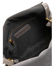 FURLA DOMUS  Sac à bandoulière en cuir gris urbain - Sacs pour Femme - 5