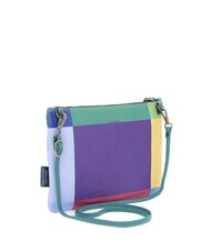 GABS BEYONCE POP M Pochette en cuir avec bandoulière violet géométrique - Sacs pour Femme - 3