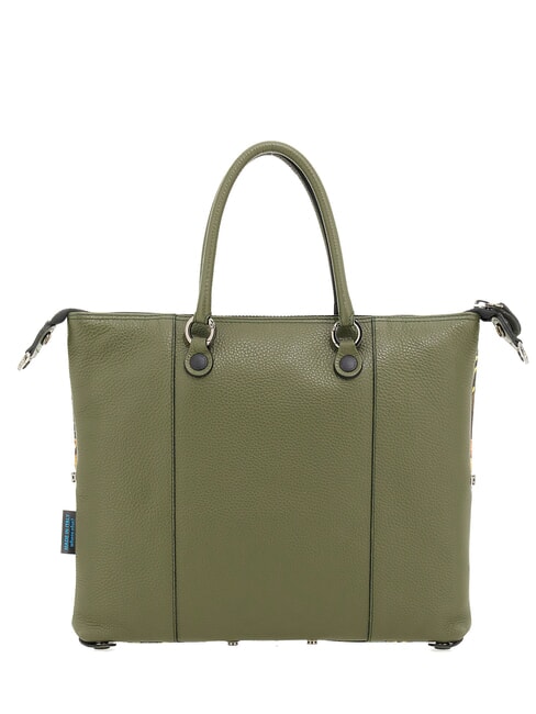 G3 PLUS LARGE MULTICOLOR Sac shopping plat transformable jungle - Sacs pour Femme