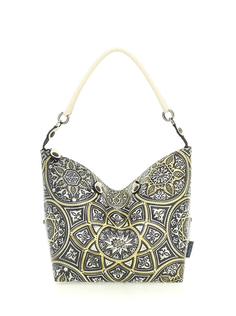 G3 PLUS LARGE MULTICOLOR Sac shopping plat transformable mandala - Sacs pour Femme