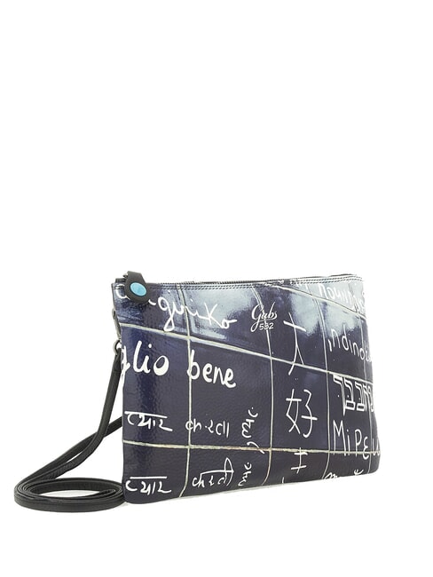 BEYONCE MULTICOLOR M Pochette en cuir avec bandoulière Je t'aime - Sacs pour Femme