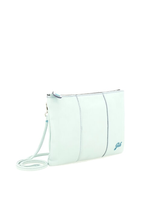 BEYONCE M Pochette en cuir avec bandoulière vert clair - Sacs pour Femme