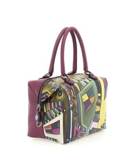 GABS G3 PLUS LARGE MULTICOLOR Sac shopping plat transformable fresque géométrique - Sacs pour Femme - 5