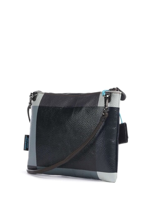 BEYONCE POP M Pochette en cuir avec bandoulière géométrique noir - Sacs pour Femme