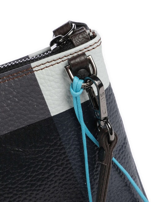 BEYONCE POP M Pochette en cuir avec bandoulière géométrique noir - Sacs pour Femme