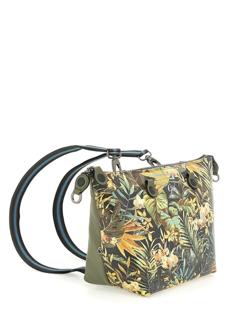 G3 PLUS MEDIUM MULTICOLOR Sac shopping plat transformable jungle - Sacs pour Femme