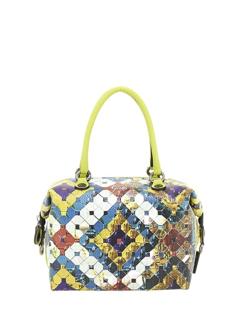 G3 PLUS MEDIUM MULTICOLOR Sac shopping plat transformable paillettes de diamant - Sacs pour Femme