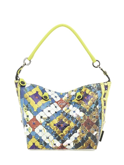 G3 PLUS MEDIUM MULTICOLOR Sac shopping plat transformable paillettes de diamant - Sacs pour Femme