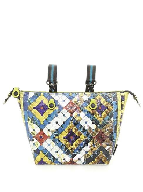 G3 PLUS MEDIUM MULTICOLOR Sac shopping plat transformable paillettes de diamant - Sacs pour Femme