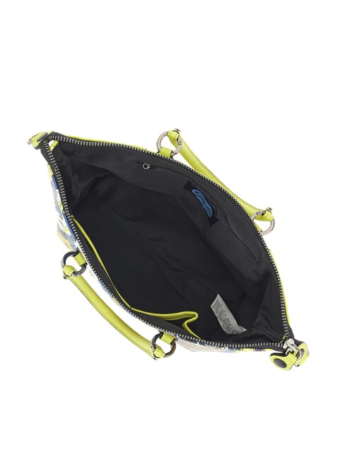 G3 PLUS MEDIUM MULTICOLOR Sac shopping plat transformable paillettes de diamant - Sacs pour Femme