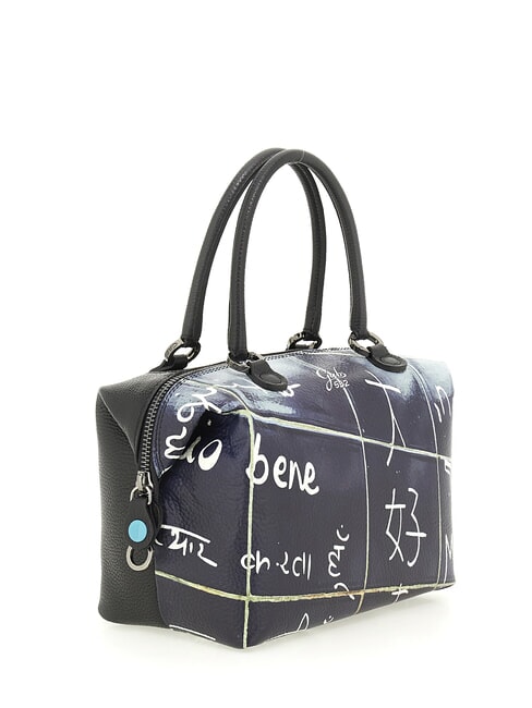 G3 PLUS MEDIUM MULTICOLOR Sac shopping plat transformable Je t'aime - Sacs pour Femme