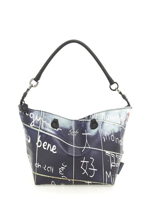 G3 PLUS MEDIUM MULTICOLOR Sac shopping plat transformable Je t'aime - Sacs pour Femme