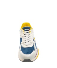 BLAUER EAGLE Baskets blanc/bleu marine - Chaussures Homme - 4