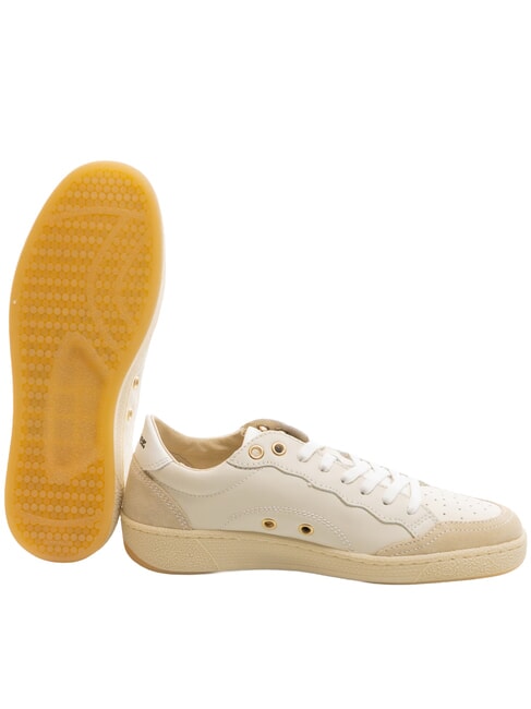 OLYMPIA Baskets blanc/beige - Chaussures Femme