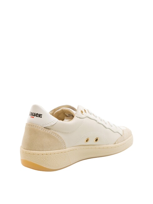 OLYMPIA Baskets blanc/beige - Chaussures Femme