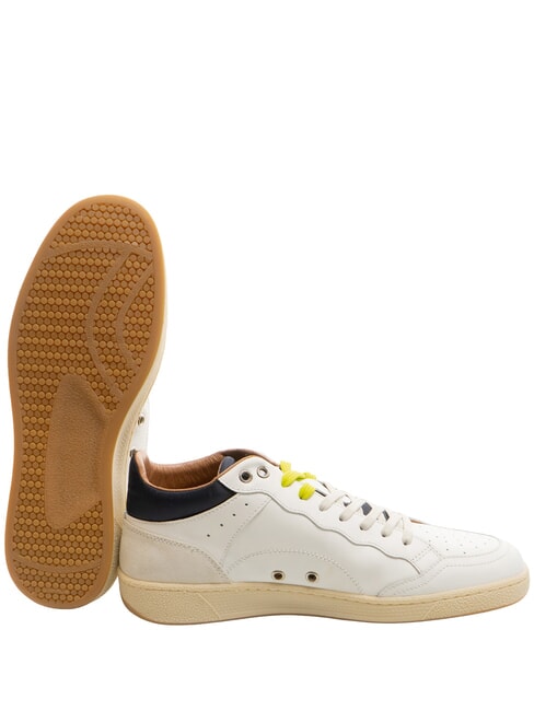 MURRAY Baskets blanc/citron vert - Chaussures Homme