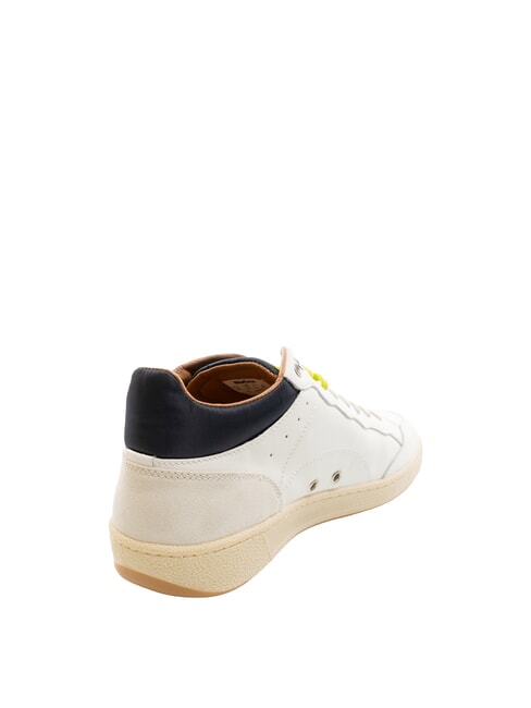 MURRAY Baskets blanc/citron vert - Chaussures Homme