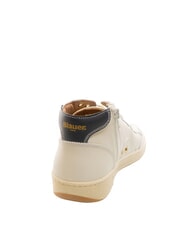 BLAUER MURRAY Baskets en cuir blanc - Chaussures Homme - 3