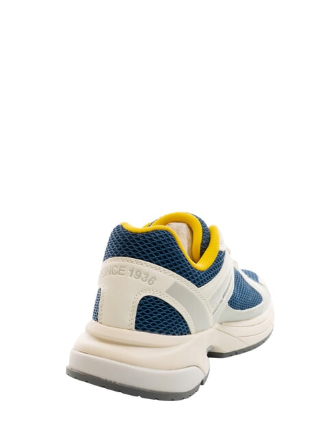 EAGLE Baskets blanc/bleu marine - Chaussures Homme