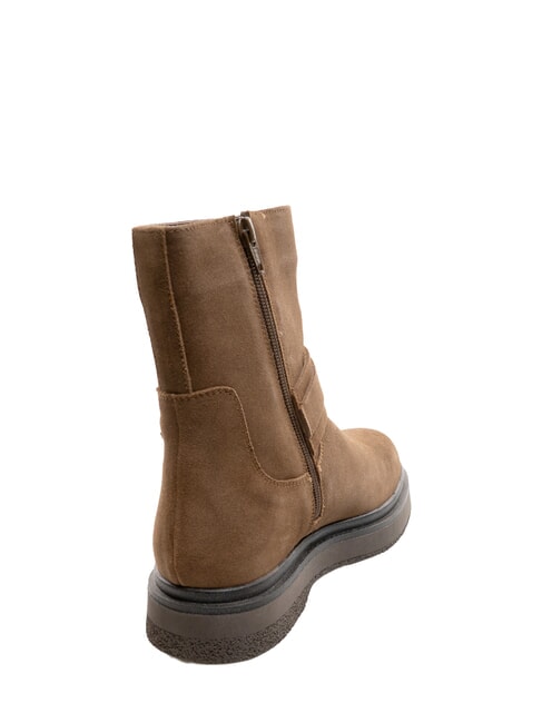 CLARE Bottines en cuir éléphant - Chaussures Femme