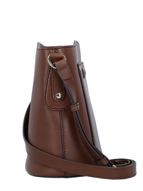 CECILIA Bandoulière en cuir MARRON - Sacs pour Femme