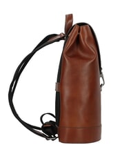 THE BRIDGE GIACOMO Sac à dos pour ordinateur portable 13 pouces, en cuir Marron / Ruthénium - Sacs à dos pour ordinateur portable - 3