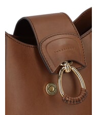 THE BRIDGE ERICA Sac à bandoulière en cuir MARRON - Sacs pour Femme - 3