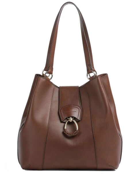 ERICA Sac cabas en cuir MARRON - Sacs pour Femme