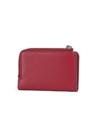 COCCINELLE METALLIC SOFT Porte-cartes en cuir sangria - Portefeuilles Femme - 3