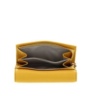 COCCINELLE METALLIC SOFT Portefeuille à deux volets en cuir martelé ensoleillé - Portefeuilles Femme - 3