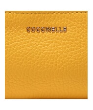 COCCINELLE METALLIC SOFT Porte-monnaie enveloppe ensoleill&eacute; - Portefeuilles Femme - 3
