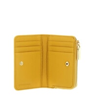 COCCINELLE METALLIC SOFT Porte-cartes en cuir ensoleillé - Portefeuilles Femme - 2