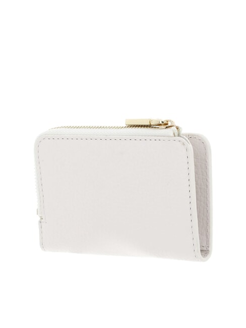 METALLIC SOFT Porte-cartes en cuir blanc - Portefeuilles Femme