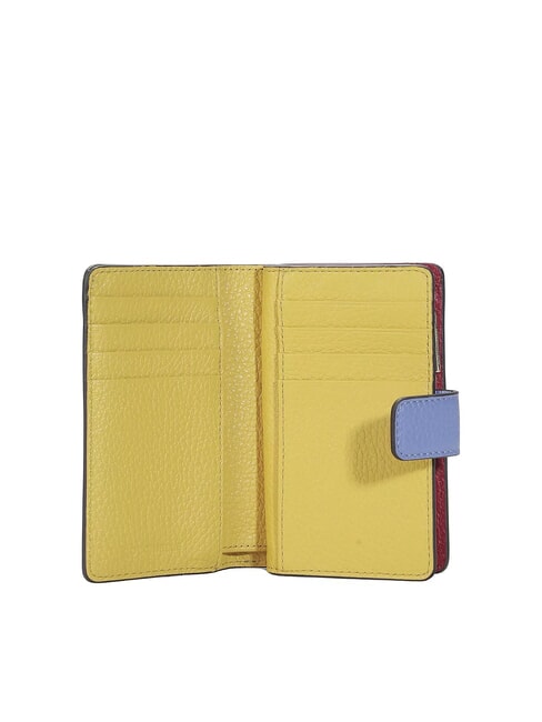 METALLIC TRICOLOR Porte-feuille en cuire sangria - Portefeuilles Femme