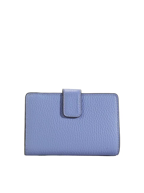 METALLIC TRICOLOR Porte-feuille en cuire sangria - Portefeuilles Femme