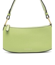 COCCINELLE MERVEILLE Sac à bandoulière en cuir texturé guacamole - Sacs pour Femme - 3