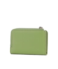 COCCINELLE METALLIC SOFT Porte-cartes en cuir guacamole - Portefeuilles Femme - 3