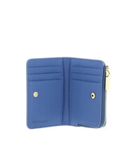 COCCINELLE METALLIC SOFT Porte-cartes en cuir bleu - Portefeuilles Femme - 2