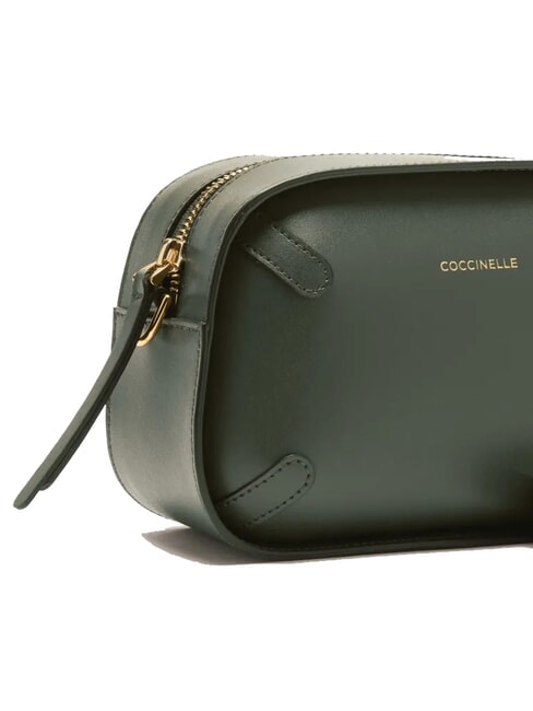 MALETA CALF Mini sac bandoulière, en cuir algues - Sacs pour Femme