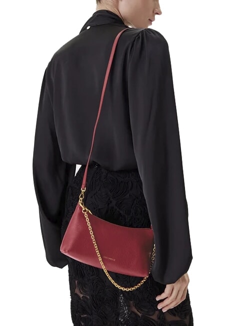 AURA  Mini sac à bandoulière, avec bandoulière sangria - Sacs pour Femme