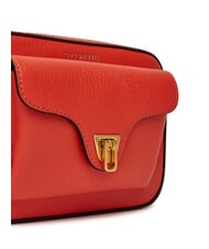 COCCINELLE BEAT SOFT Mini sac en cuir textur&eacute; gazpacho - Sacs pour Femme - 4